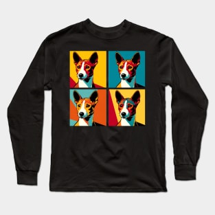 Basenji Pop Art - Dog Lovers Long Sleeve T-Shirt